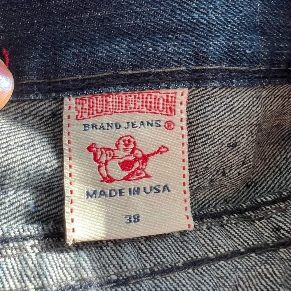 True religion surf blue jeans size 38